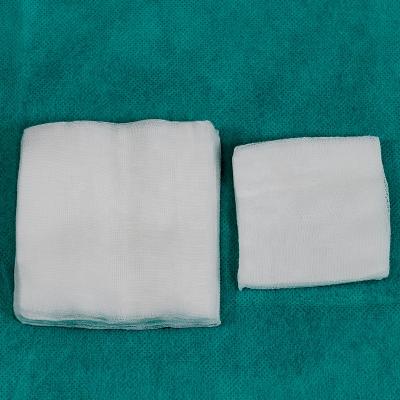 China 100% Cotton 100 Natural Cotton Woven Medical Gauze Swab Sterile Medical Absorbent Plants for sale