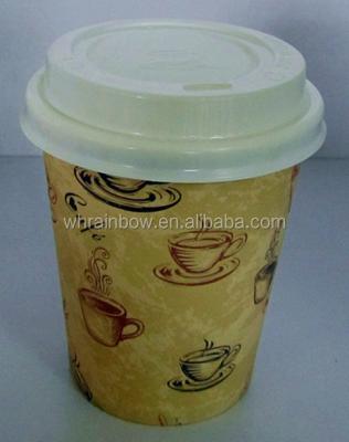 China Double Wallpaper Disposable Coffee Cup for sale