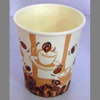 China Disposable Single Wall Disposable 16oz Paper Cup for sale