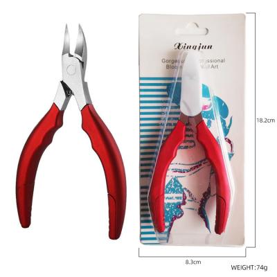 China Durable Innovative Stainless Steel Olecranon Nail Clippers Nail Files Cuticle Scissors Trimmers Manicure Tool for sale