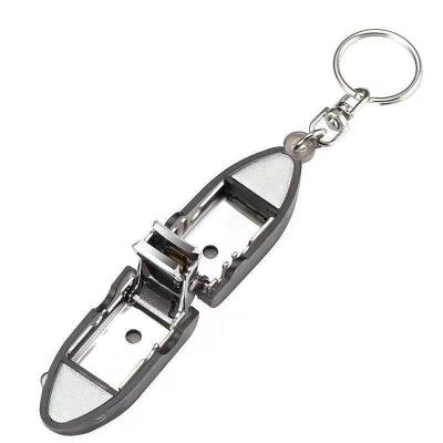 China Easy Carry New Multifunctional Mini Nail Clipper With Key Ring Pedicure Manicure Tools Wholesale for sale