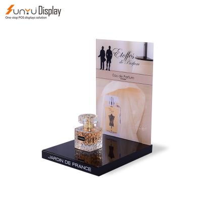 China Tabletop Acrylic Display Stand Acrylic Plastic Perfume Display Stands for sale