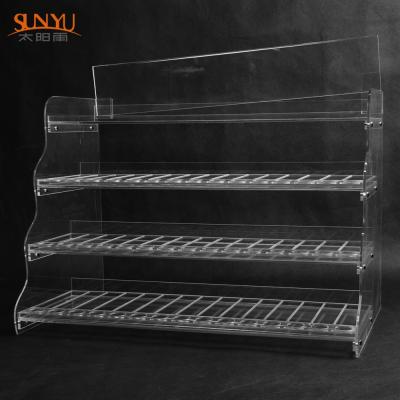 China Morden nail polish display rack/plastic nail polish display/nail polish shelf display for sale