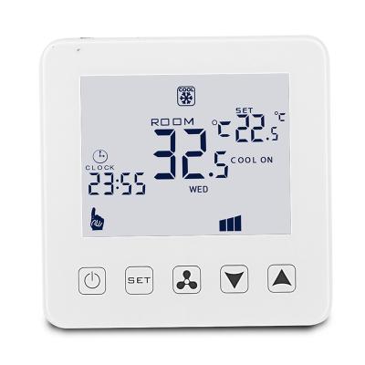 China Programmable air conditioner/fan coil units/HVAC SYSTEM HOTEL MODBUS temperature controller WIFI FCU room thermostat for sale