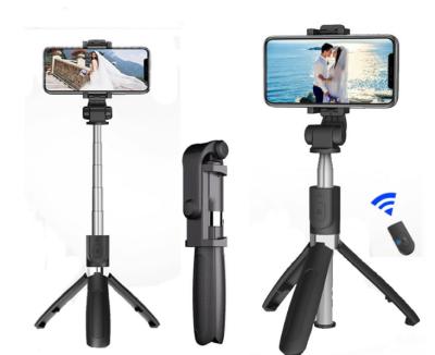 China Hot Sale L01 BTH Digital Camera Selfie Stick With Tripod Plastic Selfie Stick Selfiestick Phone Smartphone Selfie Stick Alloy for sale