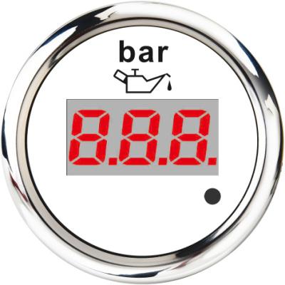 China 0-10bar Digital oil pressure gauge is suitable for automobile and yacht engine generator oil pressure gauge for sale