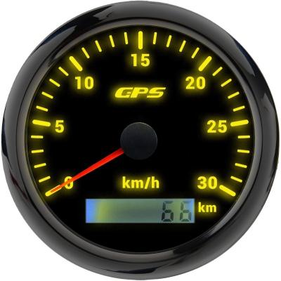 China High Cost Effective Speed ​​Durable 85Mm Gps Tachometer 0-65Mph Gps 30Knot Witness Range for sale