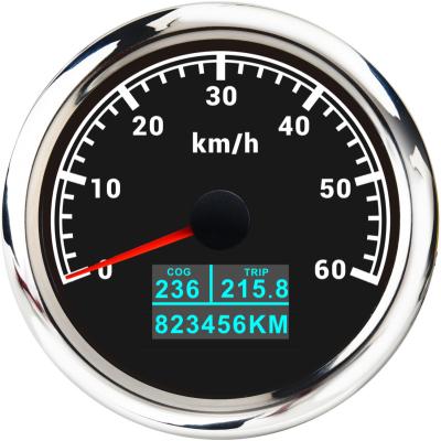 China Speed ​​Adjustable Yacht Car Boat Truck 3 And 1 Tachometer Short Mileage GPS Tachometer for sale