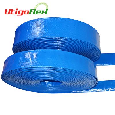 China PVC Layflat Discharge Hose Liquid Water Lay Flat Discharge Hose for sale