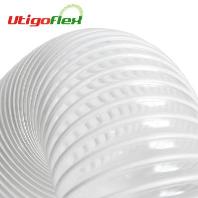 China PVC flexible transparent flexible vacuum hose manufacturer hot sale PVC Duct Hose for sale