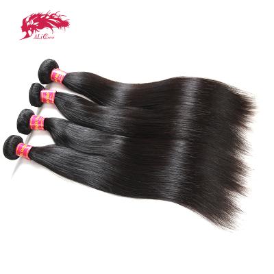 China Wholesale Straight Brazilian Virgin Hair Bundles , 8 - 40 Inches Double Drawn Brazilian Hair Extension for sale