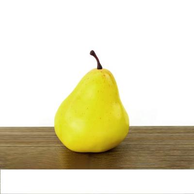 China Cute china fashion craft simulation fruit yellow pear other hobby toy for education prop and decoration in daycare for sale