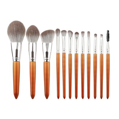 China Angular blush makeup brush set professional factory base high quality best best vegan for sale