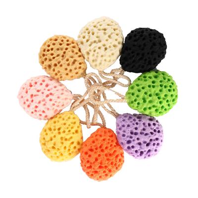 China EXFOLIATING Eco-Friendly Non-latex Bath Sponge Wholesale Shower Body New Eco-Friendly Cleaning Sponge Scrub Exfoliation Bath Sponge for sale