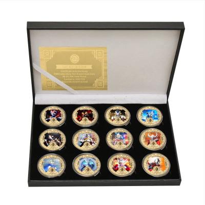 China Commemorative Collectible Anime Europe Ulterman Coins Badge Badge Toys For Kid Children Christmas Gift for sale