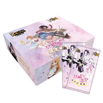 China Collectable Gifts Kawaii Goddess Edition Anime Figures Card Uzumaki Uchiha Sasuke Character Card Collection Tanning Barrage Flash Cards Boy Gifts for sale