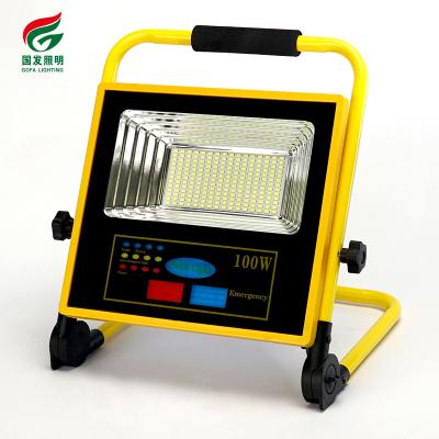 China Sports Stadiums / Mini Outdoor LED Rechargeable Solar Flood Light for sale