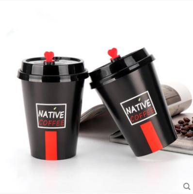 China 12oz Black Coffee Disposable Paper Cup For Milk Tea Food Packaging for sale