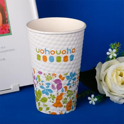 China Disposable Paper Coffee Cup China Factory Compostable 8oz Coffee Cups for sale