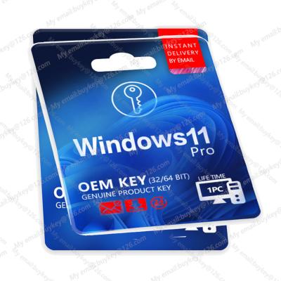 China windows 11 pro windows 5pc license 5pc 11 license 5pc oem ​​coa oem spanishil win software windows 11 pro pro key 5pc reta schlssel oem spanishil win software for sale