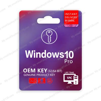 China By win 10 pro key email windows 10 pro license 100% global activation oem keys for windows10 pro windwos 10 pro Professinal win key software for sale