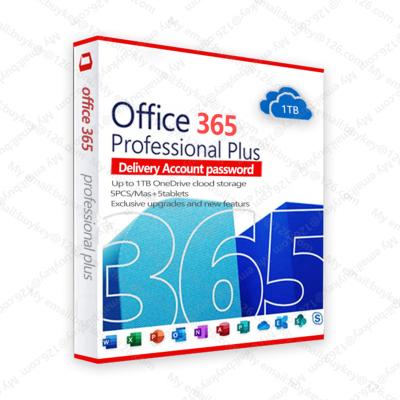 China Lifetime Office 365 Pro License Life Time Plus Key 5 Feature 1 TB PC& Mac Account Password Global Online Activation Digital Email Delivery for sale