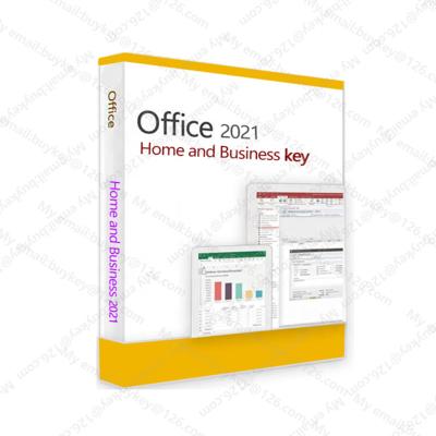 China 2021 Lifetime Office 2021 Home and Business PC 100% Activation Online Office HB PC Key For Mac Office 2021 HB For PC Key Send By Email for sale