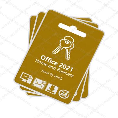 China Newest Life Office 2021 Home and Business Link Head for Mac HB 2021 Office for PC Windows Office Home and Business 2021 Head PC for sale