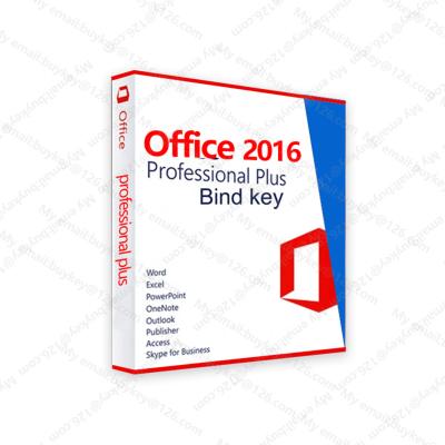 China Wholesale Office 2016 Pro Full Office 2016 More Professional Retail Master Key Software for sale