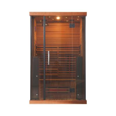 China Sauna Private Room Infrared Red Cedar Computer Control Panel Reservation Sauna Room for sale