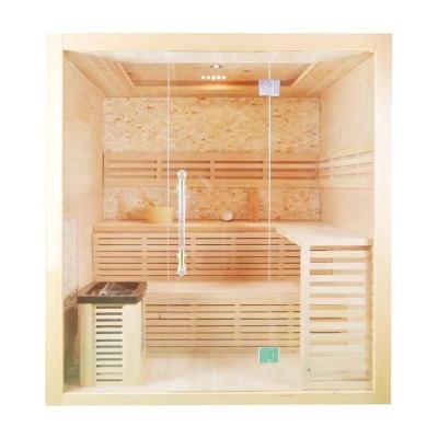 China Computer control panel 2022 new design luxcury steam sauna indoor room for sale