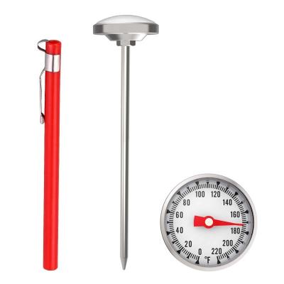 China Dial Read Stainless Steel Probe Food BBQ Meat Quick Read Instant Cooking Thermometer for sale