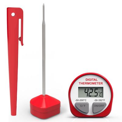 China LCD Display Digital Household Kitchen Cooking Food Thermometer BBQ Meat Thermometer for sale