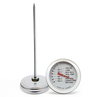 China Easy to Reay Mechanical Meat Thermometer Instant Read Cooking, Poultry Stainless Steel Analog Thermometer for BBQ, Grill, Food, Kitchen for sale