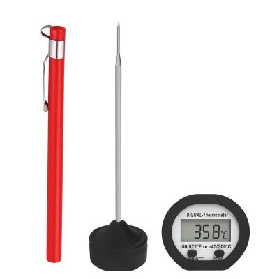 China Kitchen Thermometers Digital LCD Display BBQ Food Meat Quick Response Thermometer for sale