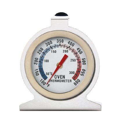 China Hot Selling High Temperature Resistant Dial Kitchen BBQ Baking Stainless Steel Two Inch Classic Series Dial Oven Thermometer for sale