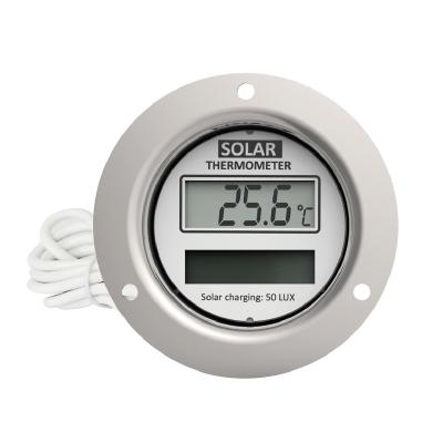 China Digital Thermometer Fast Reading Solar Thermometer With Stainless Steel Case Wire Length 1500m for sale