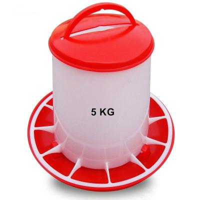 China Plastic Farms 5kg , 6kg Poultry Chicken Feeders Farm for sale