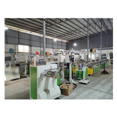 China Wire Into Whole Stock PE Plastic Nose Wire / Clip Extruder Making Machine for sale