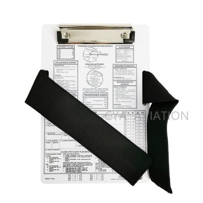 China Professional Flying Pilot Student IFR Metal Clipboard A4 Aviation Pilot Kneeboard Supplies for sale