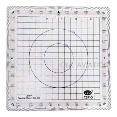 China Flying Training Square's Aviation Pilot Plotter Simplify your flight planning with this handy, easy-to-use plotter for sale