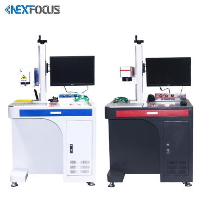 China Automated Metal Loading Fiber Laser Marking Machine 20W 30w 50W 100w Metal Fiber Laser Marking Machine Stainless Steel Aluminum Copper for sale