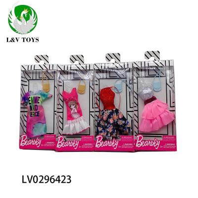 China Girl Gifts Styles Girl Toy Doll Dress Doll Clothes For Fashion Playing Doll Accessories for sale