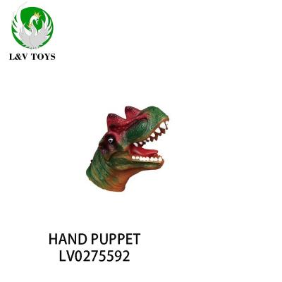 China Children's Toys Boys Dinosaur Animal Hand Puppets For Kids Puppets Hands Gift Set for sale