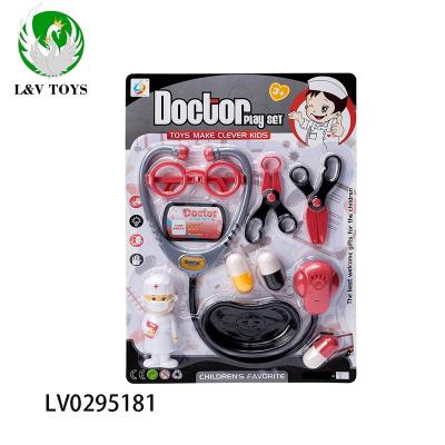 China New Doctor Set Toys For Doctor Toy Set Wholesale 2022 Kids Indoor Doctor Play Game House Toys for sale