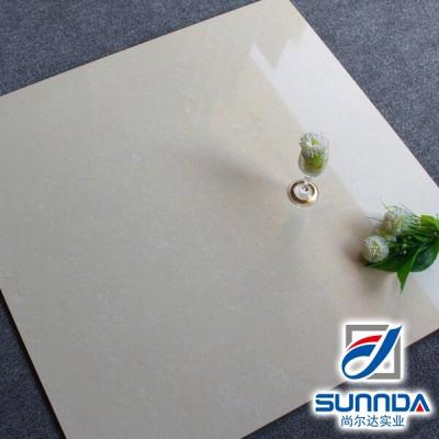 China Modern Nano Polished 600x600mm Glossy Surface Micro Crystal Powder Floor Tiles for sale