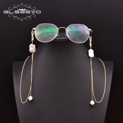 China Handmade Natural Baroque Eye Chains Pearl Glass Bead Chain Masking Sunglasses Eyewear Chains Not Chain Glasses for sale