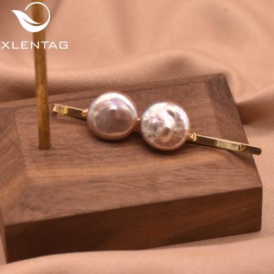 China PEARL Natural Baroque Pearl Hairpin Simple Refining Gifts For Women Wedding Birthday Women's Gifts Handmade Jewelry for sale