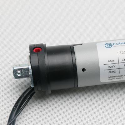 China Modern Tubular 35mm Motor Low Noise Radio 433.92Mhz 10N For 40mm Motorized Roller Shutter 110V for sale