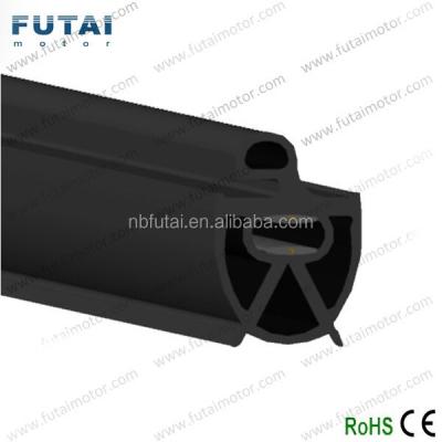 China Silicon Security Rubber Rubber Edge For Roller Shutter / Door for sale